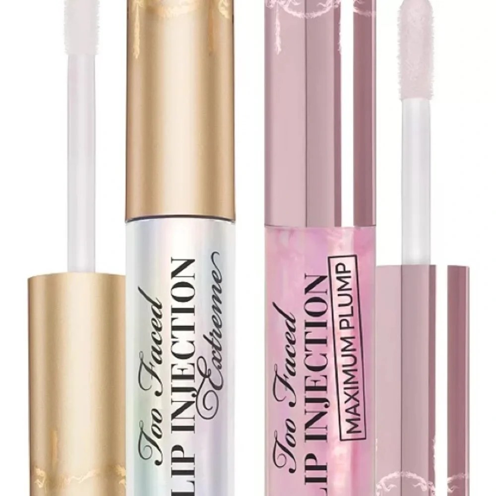 Too Faced 2-Pc. Lip Injection Major Must-Haves Travel Lip Plumper Gift Set NWT